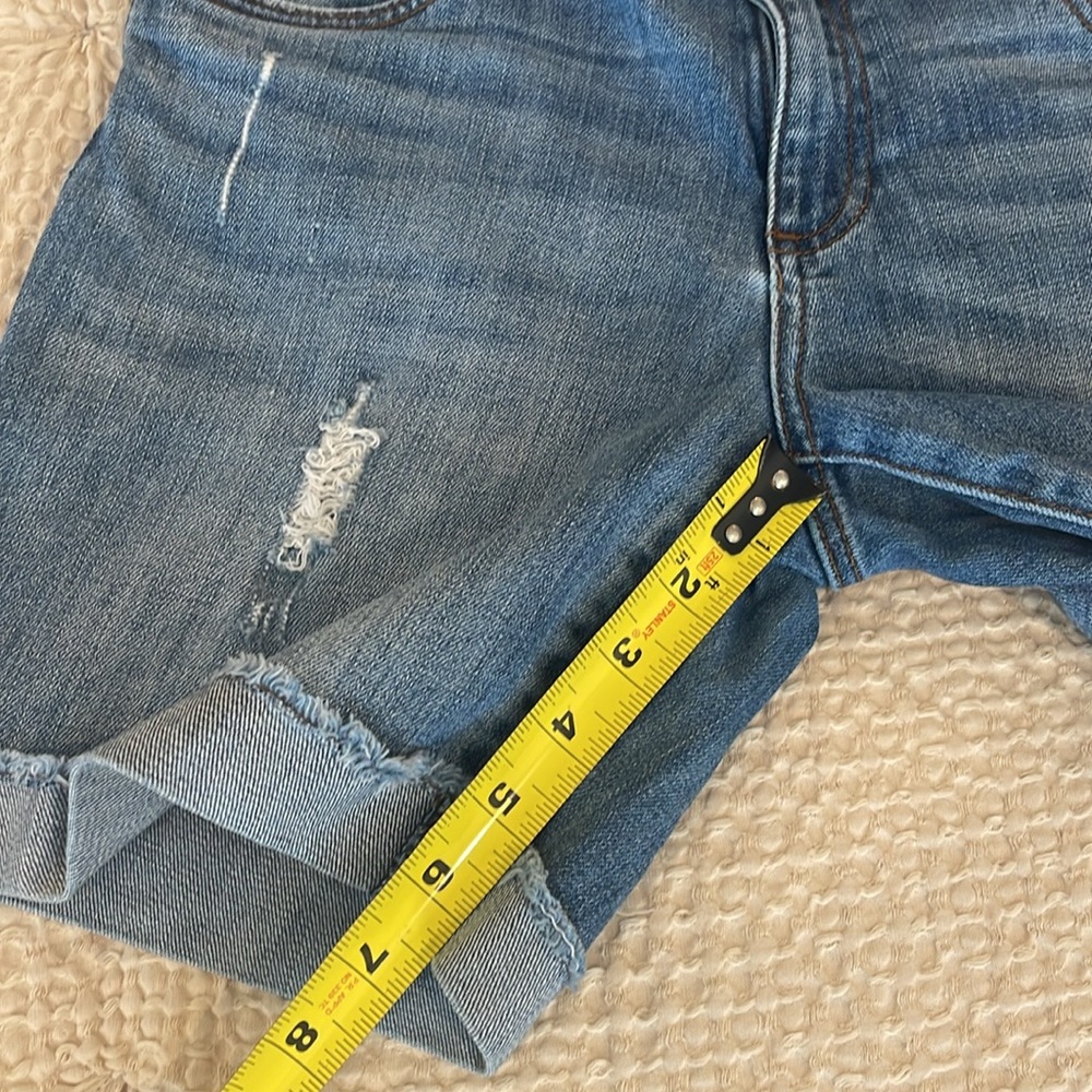 KUT from the KLOTH Mid-Rise Denim Shorts Size 2 - Picture 5 of 7